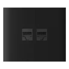 Фронтальна панель Ajax CenterCover (LAN) vertical Black