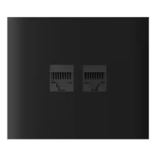 Фронтальна панель Ajax CenterCover (LAN) vertical Black