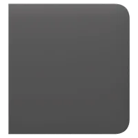 Кнопка Ajax SideButton (1-gang/2-way) [55] grey