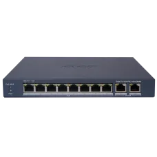 Комутатор 10 портів керований Hikvision DS-3E1310P-EI/MPoE