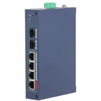 Комутатор 6 портів керований Dahua DH-CHS4206-4ET-90 PoE