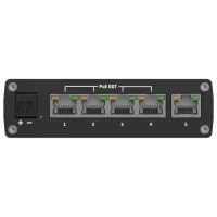Комутатор 5 портів некерований Teltonika TSW101 POE+ для використання в транспорті