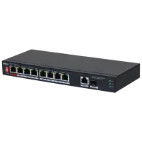 8-портовий некерований POE комутатор Dahua DH-PFS3110-8ET1GT1GF-96