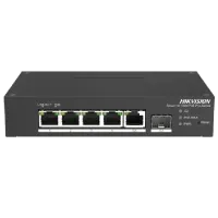 4-портовый управляемый POE коммутатор 10/100 Мбит/с Hikvision DS-3T1306P-SI/HS