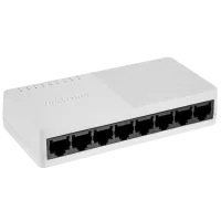 8-портовий комутатор Fast Ethernet Hikvision DS-3E0108D-O