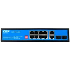 12-портовий гігабітний POE з Uplink SFP Ewind EW-S1912CG-AP