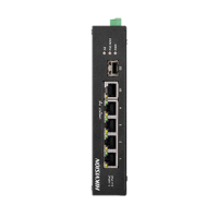 4-портовий некерований POE комутатор Hikvision DS-3T0306HP-E/HS