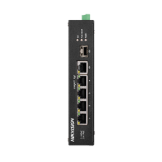 4-портовий некерований POE комутатор Hikvision DS-3T0306HP-E/HS