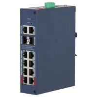 Коммутатор 12 портов управляемый Dahua DH-CHS4212-8GT-110 PoE