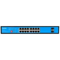 16-портовый PoE 300 Вт 2G SFP Ewind EW-S1918CG-AP