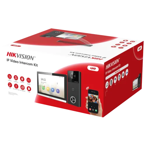 Комплект IP-відеодомофона з Wi-Fi Hikvsion DS-KIS610-P