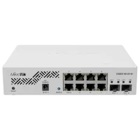 8-портовий гігабітний керований MikroTik CSS610-8G-2S+IN