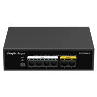 6-портовий 10/100Мб некерований PoE Ruijie Reyee RG-ES106F-P