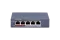 4-портовий некерований PoE комутатор Hikvision DS-3E0105P-E/M(C)