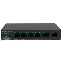 6-портовый настольный неуправляемый PoE Ruijie Reyee RG-ES106D-P V2