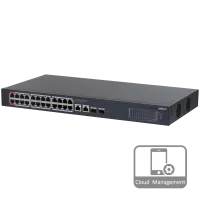 24-портовий гігабітний POE комутатор Dahua DH-CS4228-24GT-240