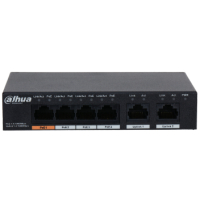 4-портовый POE коммутатор Dahua DH-PFS3006-4GT-60