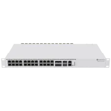 Комутатор 26 портів керований MikroTik CRS326-4C+20G+2Q+RM