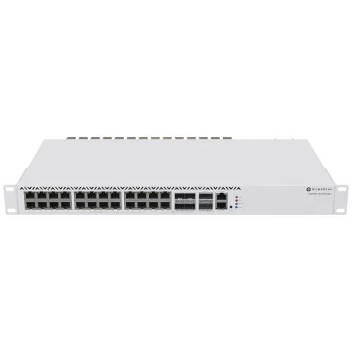 Комутатор 26 портів керований MikroTik CRS326-4C+20G+2Q+RM