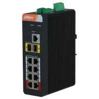 10-портовий керований гігабітний POE комутатор Dahua DH-IS4210-8GT-120