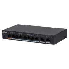 8-портовий комутатор з 8 POE портами Dahua DH-PFS3010-8GT-96