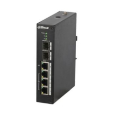 4-портовий керований POE комутатор Dahua DH-PFS4206-4P-120