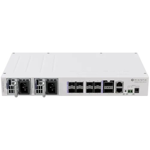 Комутатор 10 портів керований MikroTik CRS510-8XS-2XQ-IN