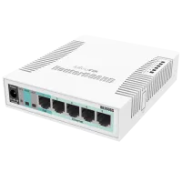 5-портовий гігабітний керований комутатор MikroTik RB260GS (CSS106-5G-1S)