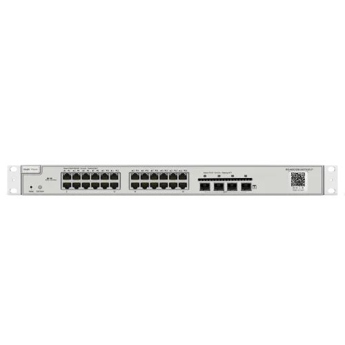 Комутатор 24 порту керований Ruijie RG-NBS3200-24GT4XS-P-V2 L2+ 10G POE
