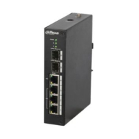 4-портовый управляемый POE коммутатор Dahua DH-PFS4206-4P-96