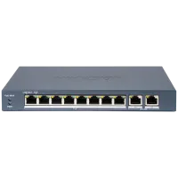 Комутатор 10 портів керований Hikvision DS-3E1310P-EI(B) PoE