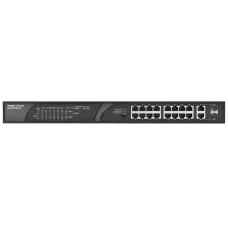 16-портовий некерований PoE комутатор Ruijie Reyee RG-ES118S-LP