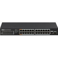 24-портовый POE коммутатор Dahua DH-PFS3125-24ET-190