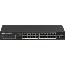 24-портовий POE комутатор Dahua DH-PFS3125-24ET-190