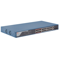 24-портовий POE комутатор Hikvision DS-3E1326P-EI