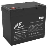 Літієва акумуляторна батарея Ritar R-LFP12.8V100AH-MINI LiFePo4 12 В 100 A•год