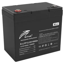 Литиевая аккумуляторная батарея Ritar R-LFP12.8V100AH-MINI LiFePo4 12 В 100 A•ч