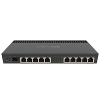 10-портовый маршрутизатор MikroTik RB4011iGS+RM