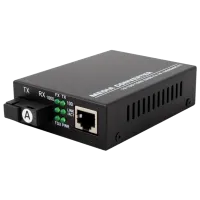Медіаконвектор (1310TX&1550RX, 10/100/1000, 20км SC) TelStream MC-218/320SC
