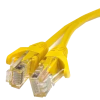 Патч-корд жовтий 1м UTP CAT5e