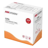 Кабель Hikvision DS-1LN6UU/CCA CAT6 U/UTP grey (305м)