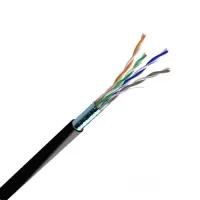 Кабель витая пара ЗЗЦМ (FTP медь уличный) Cat. 5e F/UTP PE 4х2х24 AWG (72567) бухта 305м.