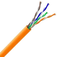 Кабель вита пара ЗЗКМ (UTP мідь безгалогенний LSZH) Cat. 5e U/UTP LSZH 4х2х24 AWG (7091010) бухта 305м