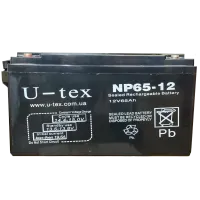 Акумулятор U-tex 12В / 65 Ah