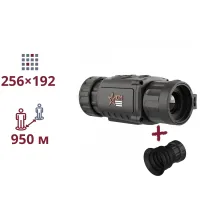 Комплект ТЕПЛОВИЗИОННАЯ НАСАДКА НА ПРИЦЕЛ + окуляр AGM Rattler TC19-256