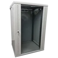 Шафа EServer 15U 600х500х773 скло, сіра