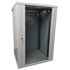 Шафа EServer 15U 600х500х773 скло, сіра