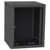 Шафа серверна IPCOM СН-18U 600х450 скло RAL9005