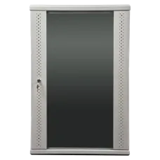 Шафа EServer 18U 600х600х907 скло, сіра