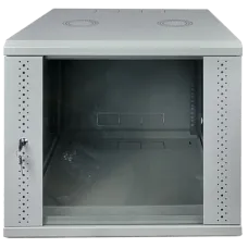 Шафа EServer 9U 600х350х503 скло, сіра